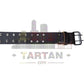 Brown Leather Kilt Belt for Men – Traditional Highland Belt – Double Prong Buckle – Genuine Leather Accessory for Kilts