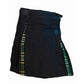 Men's Hybrid Utility Kilt with Green Tartan Pleats – Tactical Modern Scottish Wear